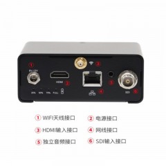 天创恒达6C0直播盒RTMP推流器HDMI SDI户外视频编码器