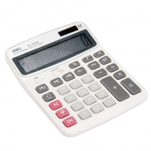 得力(deli) 1603桌面型计算器财务专用 12位 双电源