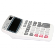 得力(deli) 1603桌面型计算器财务专用 12位 双电源