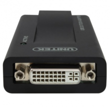 优越者（UNITEK） Y-3801 USB3.0转DVI/VGA外置显卡 DVI/VGA分屏器