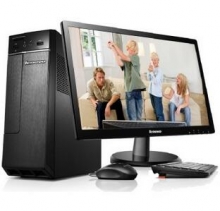 联想（Lenovo）H3005 台式电脑（E1-7010 2G 500G 集显 DVD 百兆网卡 win10）19.5英寸