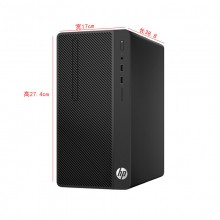 惠普（HP） 280 Pro G3 台式电脑MT BusinessI3-7100/H110/4G/1T/集成显卡/DVDrw含23英寸显示器/Dos