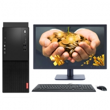 联想（Lenovo） 启天M410--B081 台式电脑I3-6100 4G 1T 独显1G DVDRW WIN7专业版64位 19.5寸显示器