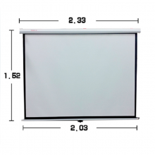 AAO 简易投影幕布  2.4*1.83m