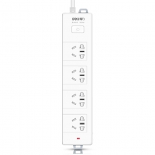 得力（deli）18253 新国标4位组合孔3米 总控开关插座