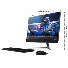 联想（Lenovo）AIO 510 致美一体机（I3-6100/4G/1T/21.5英寸/黑色）