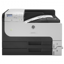 惠普(HP) LaserJet Enterprise 700 M712dn 黑白激光打印机 有线网络打印 手动双面打印 A3幅面 灰色 有线网络+自动双面