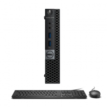 戴尔（DELL）OptiPlex 3060  I3-8100/4GB/1TB/DVDRW/Win10 H/键鼠/3年上门服务/E2216H  21.5寸