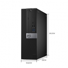 戴尔（DELL）OptiPlex 5050  I5-7500/4GB/1TB/R5-430 2G独显/DVDRW/Win10 H/键鼠/3年上门服务/E2216H  21.5寸