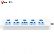 公牛（BULL） GN-316 分控插座 5位 （1.8米）