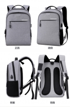 斯莫尔（simoer) 6012 双肩包 书包 背包 浅灰