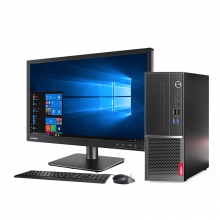 联想(Lenovo)扬天M4000s商用办公台式电脑整机(i5-8500 8G 1T+128GSSD 2G独显 串口office)19.5英寸