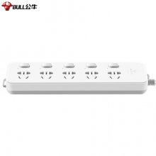 公牛（BULL） GN-312 5位3米 分控开关 插座
