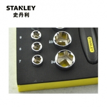 史丹利 STANLEY LT-025-23 27件套10, 12.5MM系列公制工具托