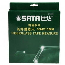 世达 SATA 91363 凯丽系列长纤维卷尺50M*13MM