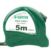 世达 SATA 91314A 凯隆系列5米钢卷尺卷尺5MX19MM