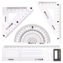 得力 71961 答题卡套尺(透明本色)