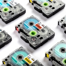 爱墨 AQe-611(6mm黄底黑字) 标签色带