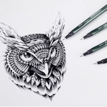 宝克 BK1140绘图针管笔(0.4mm)（黑色） （计价单位：支）