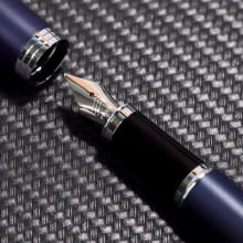 派克 PARKER 2016款IM系列 白夹 墨水笔 138×12MM 蓝色 （计价单位：支）