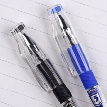 金万年 G-1259  银盾0.5MM全针管配RS06系列芯拔帽中性笔-蓝色