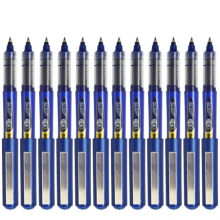 白雪(snowhite)PVR-155 直液式走珠笔子弹型中性笔 蓝色0.38mm