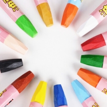 金万年 G-01180  跳跳海豚挂卡盒24色套装油画棒-多颜色