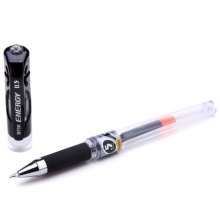 金万年（Genvana）G-1115 0.5mm黑色透明笔杆中性笔 （计价单位：支）
