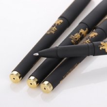 金万年 （Genvana ）G-1123 0.7mm黑色大容量拔帽中性笔 （计价单位：支）