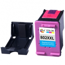 绘威802XXL（750页）加大容量彩色墨盒（适用惠普HP Deskjet 802s 1000 1010 1011 1050 2000 2050 1510 1511打印机）