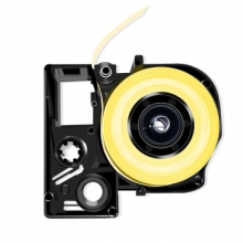 e代经典 爱普生24mm黄底黑字标签色带 适用EPSON LW600P;LW700;锦宫SR530C;SR550CC LK-6YBP