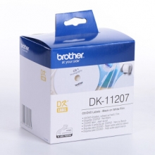 兄弟（brother）DK-11207 标签带58mm*58mm白底/黑字(菲林100张)热敏标签打印纸不干胶