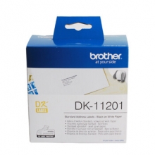 兄弟（brother）DK-11201 标签带29mm*90mm白底/黑字(纸质400张)热敏标签打印纸不干胶