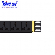 科创(V) KDE-6168 PDU机柜插座 8位16A机柜专用pdu插排 工程机柜插座/插线板/插排/排插/接线板/拖线板