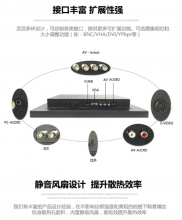 HUACAI华彩24英寸监视器工业级高清监视器安防监控高清液晶显示器工业监控显示器