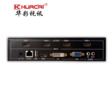 HUACAI 华彩HCPJ05四合一电视拼接器液晶电视拼接盒1080P输入输出 支持4屏 6屏 9屏拼接盒子 4路输出